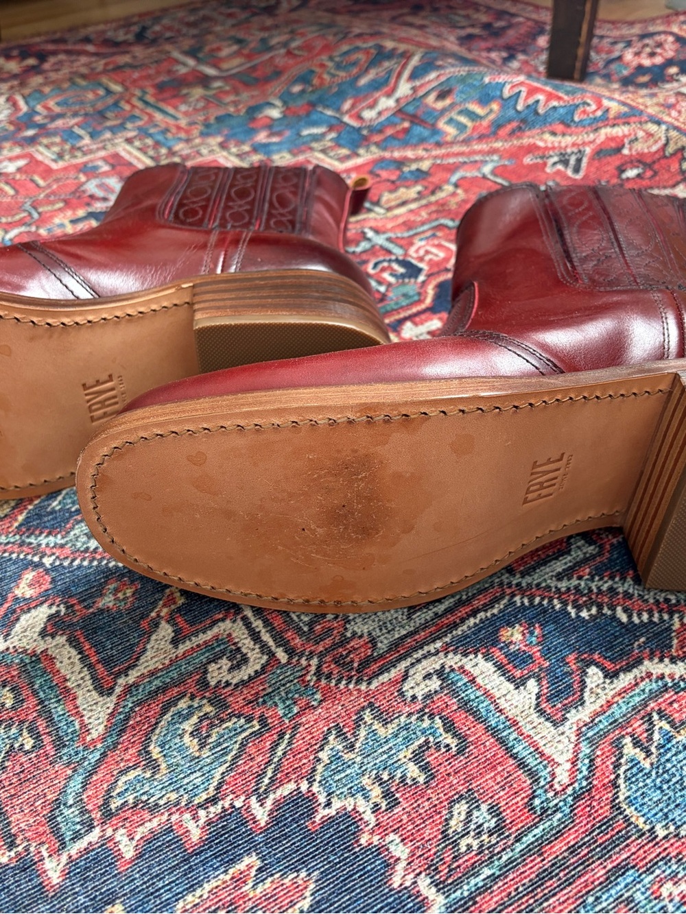 Frye campus Chelsea boots - Picture 4 of 4